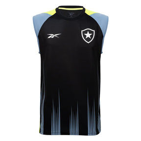 Camiseta Regata Treino Botafogo 24/25 Reebok Masculina - Preto