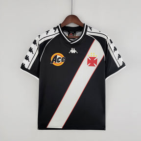 Camisa Retrô Vasco da Gama 2000/00 Home - Preto
